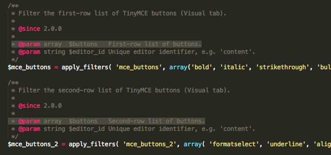 Lines 554 and 564 of class-wp-editor.php